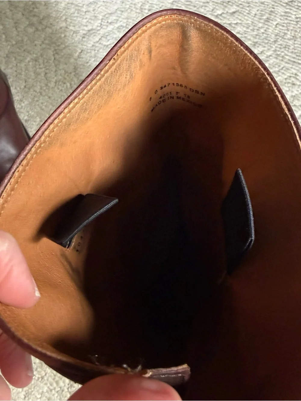 Frye Melissa Button Back Leather Boots sz 8